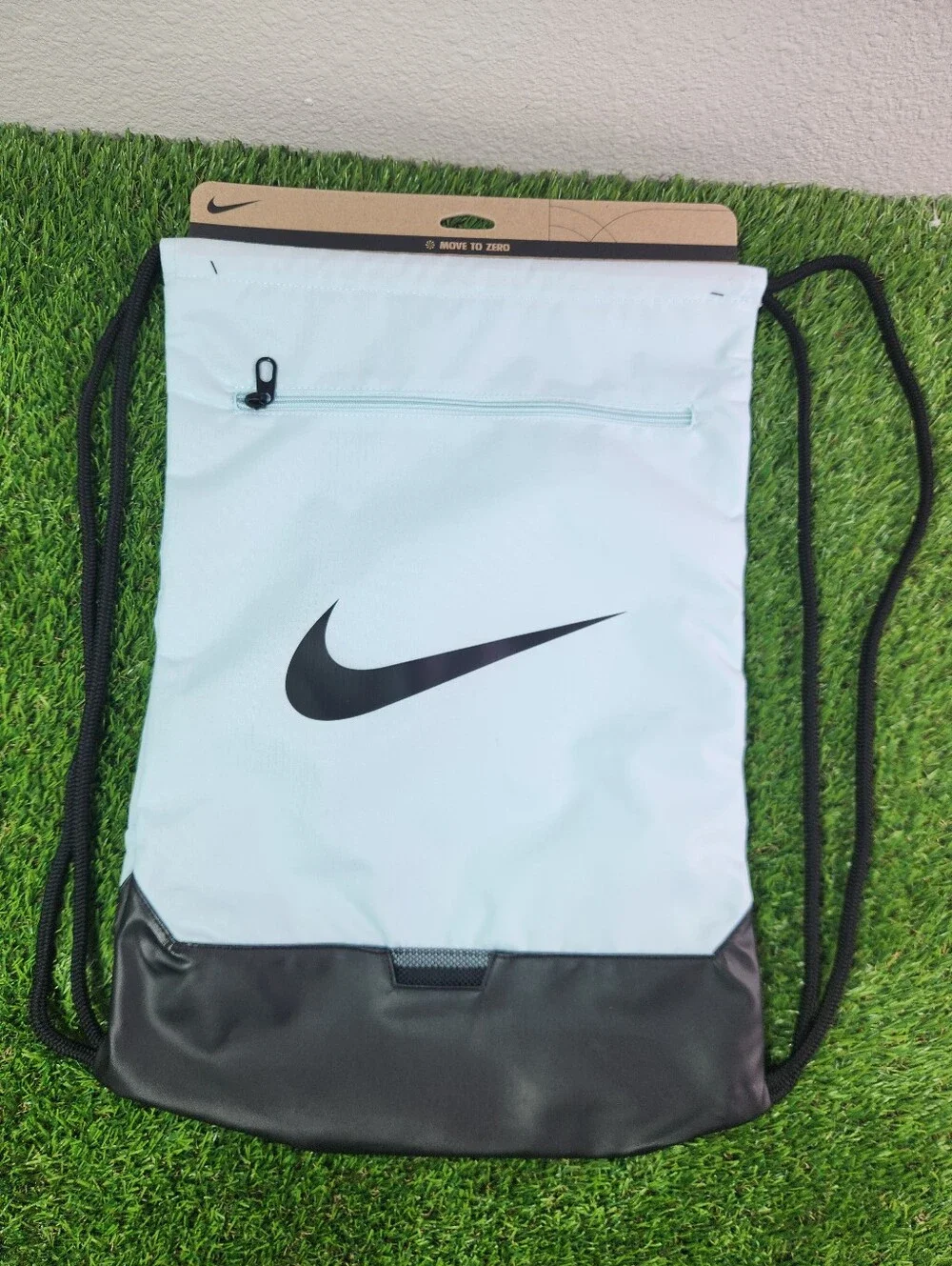 Nike Brasilia 9.5 Training Gym Sack Sports Backpack Casual Bag Blue DM3978-474